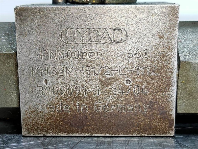 Cat 928G-Hydac KHB3K-G1/2-Ball valve/Kugelhahn - Hidraulika: foto 3 Cat 928G-Hydac KHB3K-G1/2-Ball valve/Kugelhahn - Hidraulika: foto 3