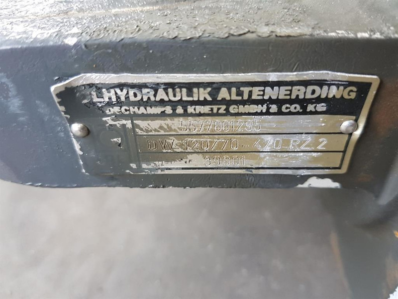 Fuchs MHL320-5577661295-Outrigger cylinder/Zylinder - Hidraulika - Celtniecības tehnika: foto 3 Fuchs MHL320-5577661295-Outrigger cylinder/Zylinder - Hidraulika - Celtniecības tehnika: foto 3