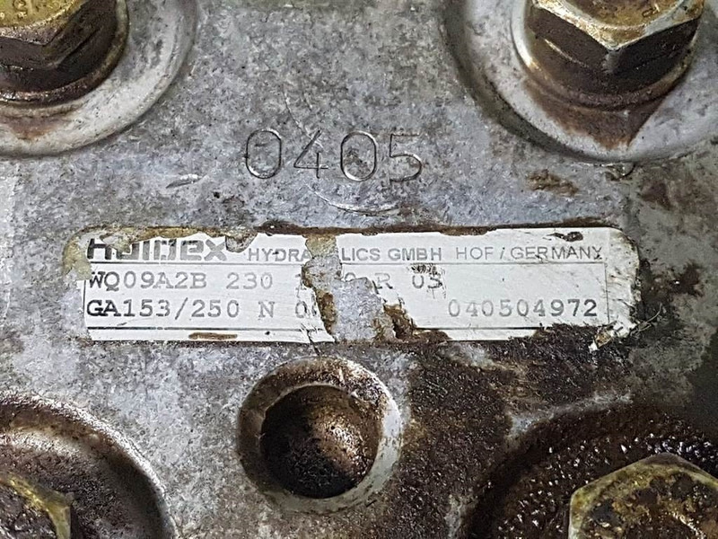 HALDEX WQ09A2B - Volvo L 30 B-Z / X - Gearpump - Hidraulika: foto 4 HALDEX WQ09A2B - Volvo L 30 B-Z / X - Gearpump - Hidraulika: foto 4
