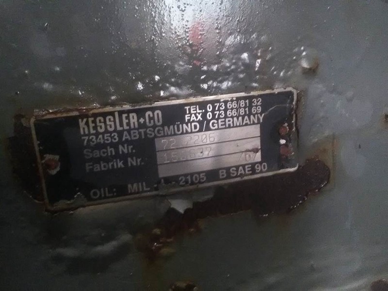 Kessler+CO 72.2206 - Axle/Achse/As - Asis un rezerves daļas - Celtniecības tehnika: foto 5 Kessler+CO 72.2206 - Axle/Achse/As - Asis un rezerves daļas - Celtniecības tehnika: foto 5