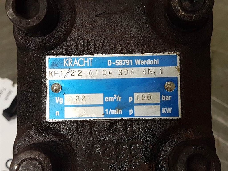 Kracht KP1/22A10AS0A - Gearpump/Zahnradpumpe - Hidraulika - Celtniecības tehnika: foto 4 Kracht KP1/22A10AS0A - Gearpump/Zahnradpumpe - Hidraulika - Celtniecības tehnika: foto 4