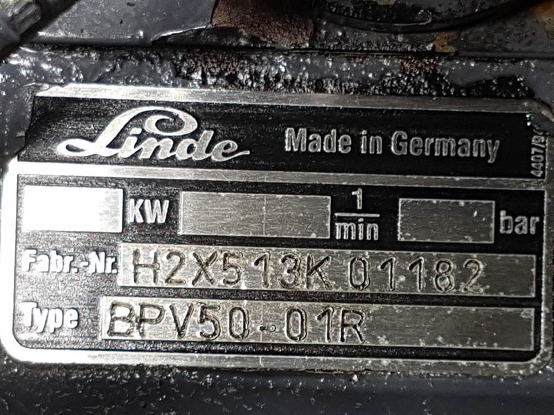Linde BPV50-01R - Drive pump/Fahrpumpe/Rijpomp - Hidraulika - Celtniecības tehnika: foto 4 Linde BPV50-01R - Drive pump/Fahrpumpe/Rijpomp - Hidraulika - Celtniecības tehnika: foto 4