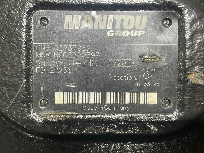 Manitou MLT635/741/940-52537987-Drive pump/Fahrpumpe - Hidraulika - Celtniecības tehnika: foto 5 Manitou MLT635/741/940-52537987-Drive pump/Fahrpumpe - Hidraulika - Celtniecības tehnika: foto 5