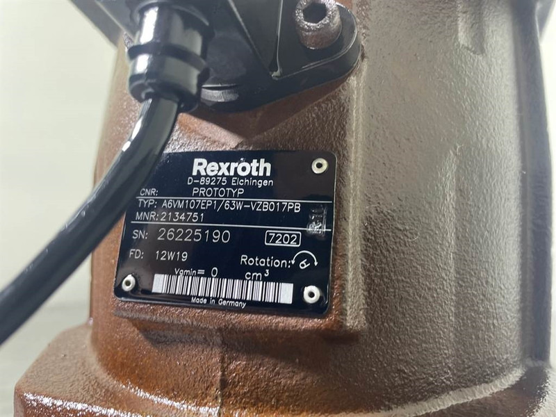 Manitou MT14/1840-Rexroth A6VM107EP1/63W-Drive motor - Hidraulika - Celtniecības tehnika: foto 4 Manitou MT14/1840-Rexroth A6VM107EP1/63W-Drive motor - Hidraulika - Celtniecības tehnika: foto 4