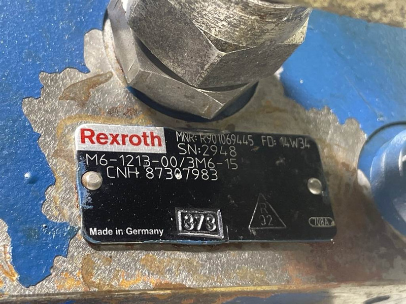 New Holland W110C-Rexroth M6-1213-00/3M6-Valve/Ventile - Hidraulika - Celtniecības tehnika: foto 4 New Holland W110C-Rexroth M6-1213-00/3M6-Valve/Ventile - Hidraulika - Celtniecības tehnika: foto 4