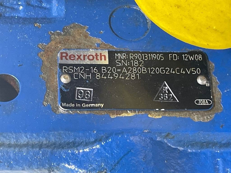 New Holland W110C-Rexroth RSM2-16 B20-Valve/Ventile - Hidraulika - Celtniecības tehnika: foto 4 New Holland W110C-Rexroth RSM2-16 B20-Valve/Ventile - Hidraulika - Celtniecības tehnika: foto 4