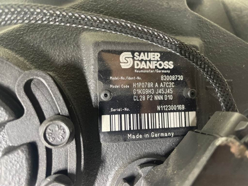 Sauer Danfoss H1P078R-83008730-Drive pump/Fahrpumpe/Rijpomp - Hidraulika - Celtniecības tehnika: foto 4 Sauer Danfoss H1P078R-83008730-Drive pump/Fahrpumpe/Rijpomp - Hidraulika - Celtniecības tehnika: foto 4