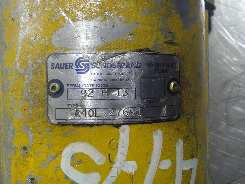 Sauer Sundstrand A40L27691 - Gearpump/Zahnradpumpe - Hidraulika: foto 3 Sauer Sundstrand A40L27691 - Gearpump/Zahnradpumpe - Hidraulika: foto 3