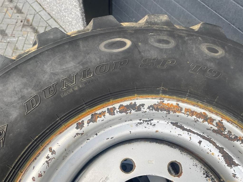 Terex AL80-Dunlop 405/70R18 (15.5/70R18)-Tire/Reifen - Riepas un diski - Celtniecības tehnika: foto 5 Terex AL80-Dunlop 405/70R18 (15.5/70R18)-Tire/Reifen - Riepas un diski - Celtniecības tehnika: foto 5