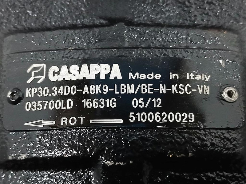 Terex TL120-5100620029-Casappa KP30.34D0-Gearpump - Hidraulika - Celtniecības tehnika: foto 5 Terex TL120-5100620029-Casappa KP30.34D0-Gearpump - Hidraulika - Celtniecības tehnika: foto 5