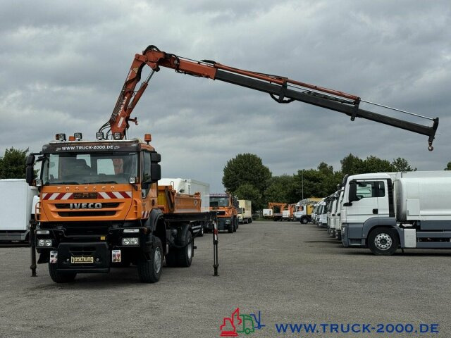 Iveco Stralis AD190T33 4x4 Winterdienst Atlas Kran - Kravas automašīna pašizgāzējs, Kravas auto ar manipulatoru: foto 3 Iveco Stralis AD190T33 4x4 Winterdienst Atlas Kran - Kravas automašīna pašizgāzējs, Kravas auto ar manipulatoru: foto 3