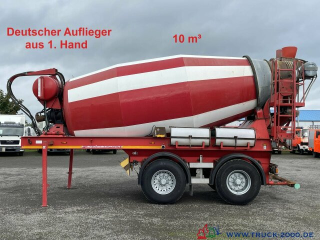 Karrena 10 m³ Betonmischer / Concrete Mixer 1.Hd - Betona maisītājs puspiekabe: foto 1 Karrena 10 m³ Betonmischer / Concrete Mixer 1.Hd - Betona maisītājs puspiekabe: foto 1