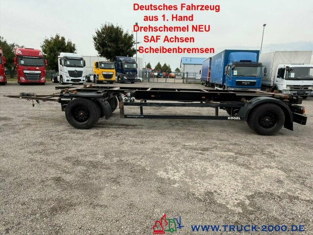 Kögel AW 18 BDF SAF Achsen * Drehschemel NEU * - Piekabe noņemamā virsbūve/ Konteineru vedējs: foto 1 Kögel AW 18 BDF SAF Achsen * Drehschemel NEU * - Piekabe noņemamā virsbūve/ Konteineru vedējs: foto 1