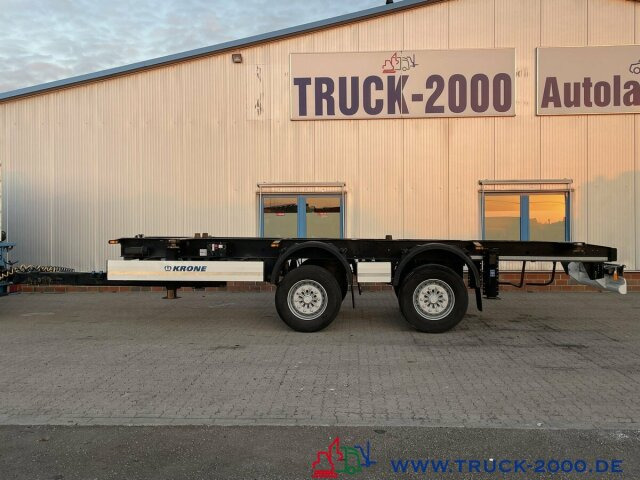 Krone ZZ18 XF0 eLE10 Box Carrier - Luft - BPW Achsen - Piekabe noņemamā virsbūve/ Konteineru vedējs: foto 1 Krone ZZ18 XF0 eLE10 Box Carrier - Luft - BPW Achsen - Piekabe noņemamā virsbūve/ Konteineru vedējs: foto 1