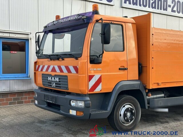 MAN LE10.180 Origi. 177246Km Bordwände 1.20m + LBW2t - Bortu kravas automašīna/ Platforma: foto 5 MAN LE10.180 Origi. 177246Km Bordwände 1.20m + LBW2t - Bortu kravas automašīna/ Platforma: foto 5