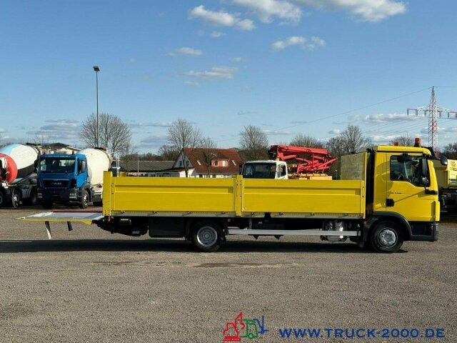 Automašīna ar kravas platformu MAN TGL 8.150 Pritsche * SELTEN LADEBORDWAND * Klima: foto 8