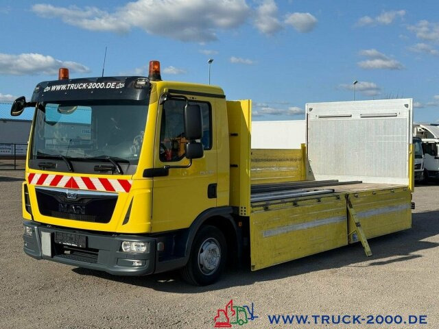 Automašīna ar kravas platformu MAN TGL 8.150 Pritsche * SELTEN LADEBORDWAND * Klima: foto 6
