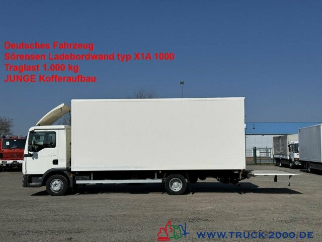 MAN TGL 8.180 Ladebordwand Sörensen 1.000 kg - Furgons ar slēgtā virsbūve: foto 1 MAN TGL 8.180 Ladebordwand Sörensen 1.000 kg - Furgons ar slēgtā virsbūve: foto 1