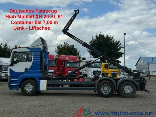 MAN TGS 26.440 Multilift XR 20 Lenk/ Liftachse 7m - Pacēlājs ar āķi: foto 1 MAN TGS 26.440 Multilift XR 20 Lenk/ Liftachse 7m - Pacēlājs ar āķi: foto 1