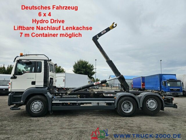 MAN TGS 26.460 6x4 (H) Hyva 20.60 S Lift/ Lenkachse - Pacēlājs ar āķi: foto 1 MAN TGS 26.460 6x4 (H) Hyva 20.60 S Lift/ Lenkachse - Pacēlājs ar āķi: foto 1