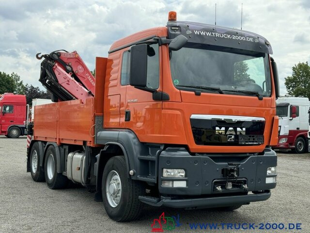 MAN TGS 28.480 6x4H FASSI F365 8m4t AHK41t Lenkachse - Bortu kravas automašīna/ Platforma, Kravas auto ar manipulatoru: foto 3 MAN TGS 28.480 6x4H FASSI F365 8m4t AHK41t Lenkachse - Bortu kravas automašīna/ Platforma, Kravas auto ar manipulatoru: foto 3