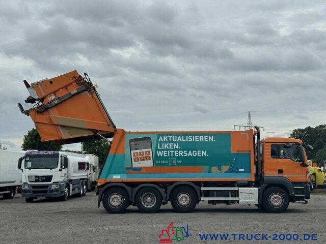 MAN TGS 35.360 8x2 Zoeller 29m³ Medium Schüttung 1.3 - Atkritumu vedējs: foto 4 MAN TGS 35.360 8x2 Zoeller 29m³ Medium Schüttung 1.3 - Atkritumu vedējs: foto 4