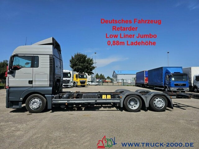 MAN TGX 26.460 XXL LowLiner Jumbo Retarder 2 Betten - Konteineru vedējs/ Kravas automašīna ar noņemamā virsbūve: foto 1 MAN TGX 26.460 XXL LowLiner Jumbo Retarder 2 Betten - Konteineru vedējs/ Kravas automašīna ar noņemamā virsbūve: foto 1