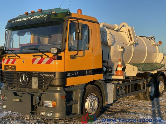 Asenizācijas mašīna Mercedes-Benz 2631 Assmann Hochdruck Saugspüler 9000 l. Tank: foto 9