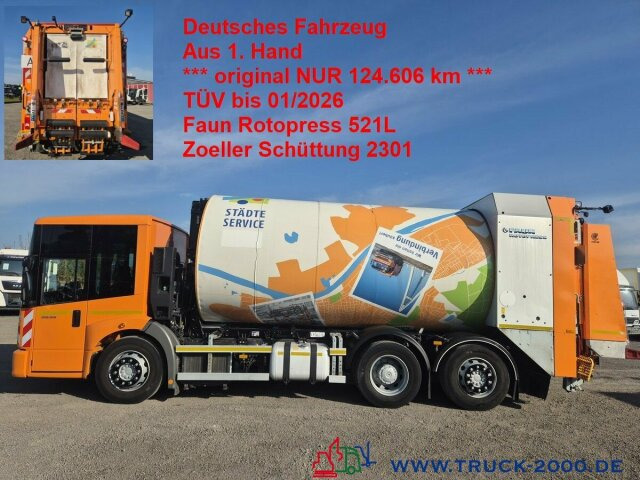 Mercedes-Benz 2635 NGE Faun Rotopress 521L Zoeller Schüttung - Atkritumu vedējs: foto 1 Mercedes-Benz 2635 NGE Faun Rotopress 521L Zoeller Schüttung - Atkritumu vedējs: foto 1