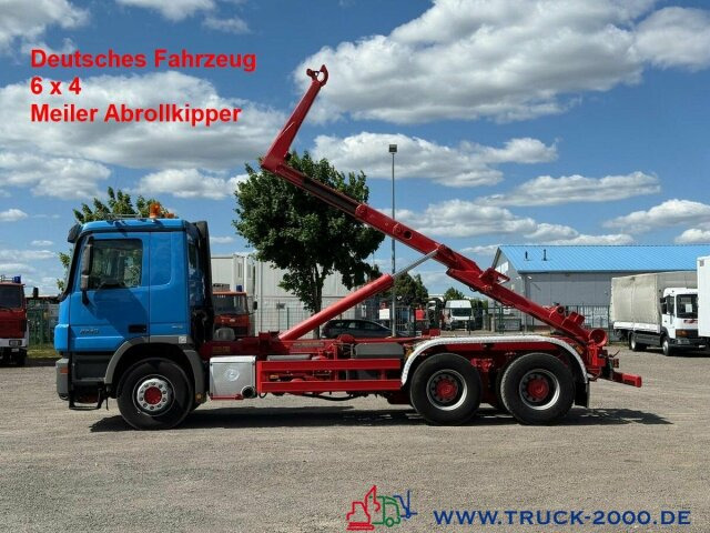 Mercedes-Benz 2746 Actros 6x4 Meiller Deutscher LKW - Pacēlājs ar āķi: foto 1 Mercedes-Benz 2746 Actros 6x4 Meiller Deutscher LKW - Pacēlājs ar āķi: foto 1