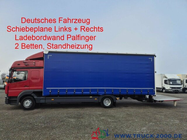 Mercedes-Benz 823 Schiebeplane L+R LBW nur 164TKM Gr.Haus 1.Hd - Furgons ar tentu: foto 1 Mercedes-Benz 823 Schiebeplane L+R LBW nur 164TKM Gr.Haus 1.Hd - Furgons ar tentu: foto 1
