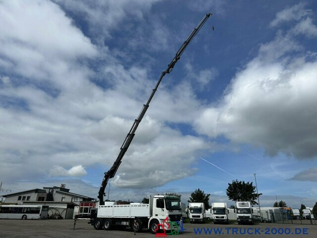 Mercedes-Benz Actros 3244 Hiab 377 FlyJib+ Winde Hakenhöhe 30m - Bortu kravas automašīna/ Platforma, Kravas auto ar manipulatoru: foto 3 Mercedes-Benz Actros 3244 Hiab 377 FlyJib+ Winde Hakenhöhe 30m - Bortu kravas automašīna/ Platforma, Kravas auto ar manipulatoru: foto 3
