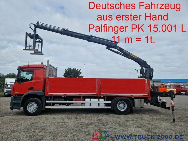 Mercedes-Benz Arocs 1836 Kran PK15001L 11m=1t. 5+6.Steuerkreis - Bortu kravas automašīna/ Platforma, Kravas auto ar manipulatoru: foto 1 Mercedes-Benz Arocs 1836 Kran PK15001L 11m=1t. 5+6.Steuerkreis - Bortu kravas automašīna/ Platforma, Kravas auto ar manipulatoru: foto 1