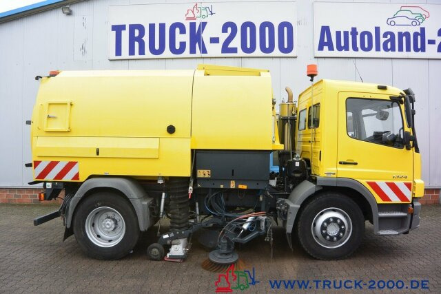 Ielu tīrīšanas mašīna Mercedes-Benz Atego 1524 Bucher Johnston VS650 Deutsches Gerät: foto 9