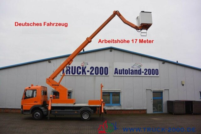 Mercedes-Benz Atego 815 Ruthmann T170 17m seitl. Auslage 12m - Autopacēlājs: foto 1 Mercedes-Benz Atego 815 Ruthmann T170 17m seitl. Auslage 12m - Autopacēlājs: foto 1