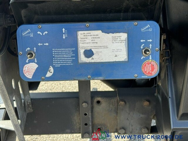 Mercedes-Benz Atego 818 Koffer Ladebordwand Dautel 1.500 Kg - Furgons ar slēgtā virsbūve: foto 5 Mercedes-Benz Atego 818 Koffer Ladebordwand Dautel 1.500 Kg - Furgons ar slēgtā virsbūve: foto 5