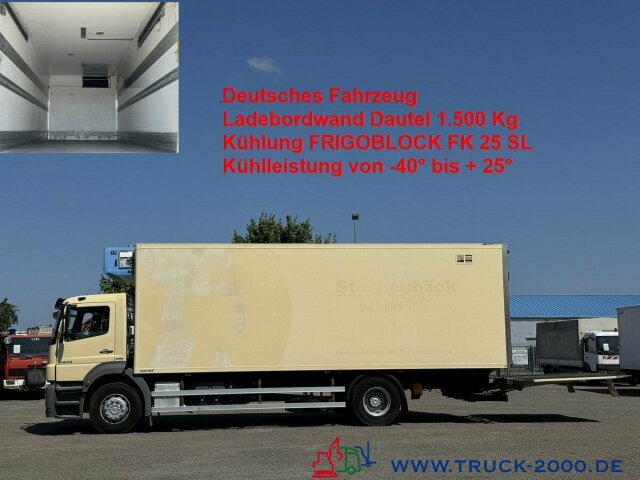 Mercedes-Benz Axor 1829 Frigoblock Tiefkühlung -40° Dautel LBW - Kravas automašīna refrižerators: foto 1 Mercedes-Benz Axor 1829 Frigoblock Tiefkühlung -40° Dautel LBW - Kravas automašīna refrižerators: foto 1