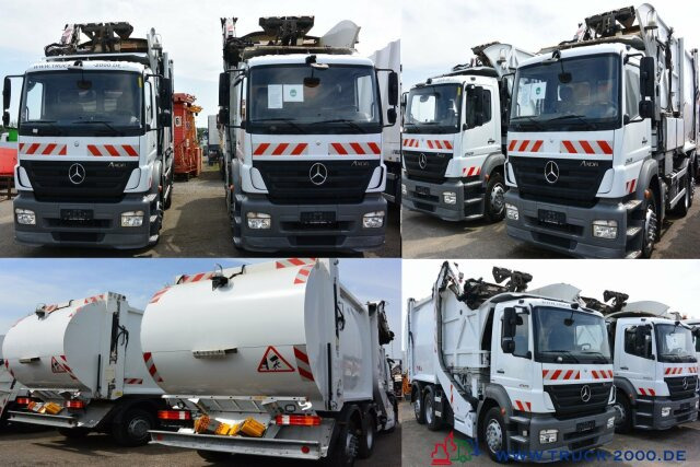 Atkritumu vedējs pārvadāšana atkritumu Mercedes-Benz Axor 2529 Faun Überkopf Frontlader 25 m³ 1.Hand: foto 9