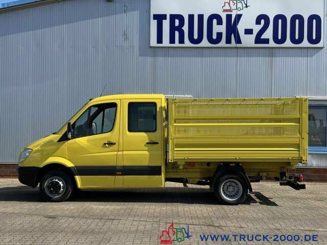 Komercauto pašizgāzējs, Kravas-pasažieru furgons Mercedes-Benz Sprinter 311- 511 CDI 3-S Kipper 6 Sitze TÜV NEU: foto 15