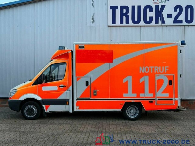 Mercedes-Benz Sprinter 516 Fahrtec RTW Luftfederung 1. Hand - Ātrās palīdzības mašīna: foto 1 Mercedes-Benz Sprinter 516 Fahrtec RTW Luftfederung 1. Hand - Ātrās palīdzības mašīna: foto 1