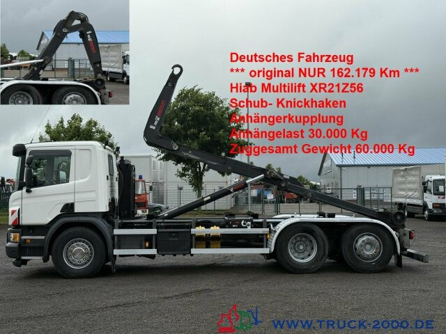 Scania P 410 Hiab Lenkbare Nachlauf Liftachse Nur162TKM - Pacēlājs ar āķi: foto 1 Scania P 410 Hiab Lenkbare Nachlauf Liftachse Nur162TKM - Pacēlājs ar āķi: foto 1
