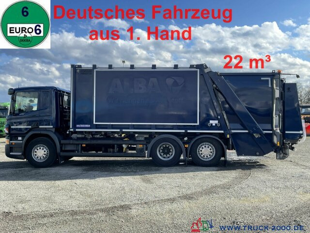 Scania P320 6x2 Zöller Medium X2 + Zöller Schüttung 1.1 - Atkritumu vedējs: foto 1 Scania P320 6x2 Zöller Medium X2 + Zöller Schüttung 1.1 - Atkritumu vedējs: foto 1