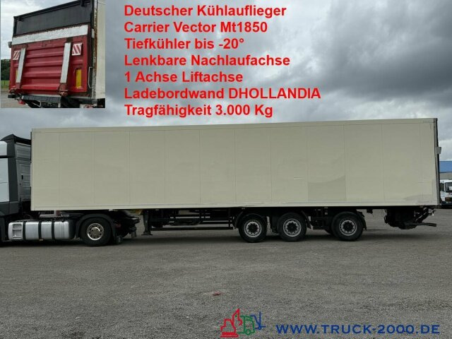 Schmitz Cargobull Schmitz Carrier Vector Mt1850 Tiefkühler-20° LBW - Puspiekabe refrižerators: foto 1 Schmitz Cargobull Schmitz Carrier Vector Mt1850 Tiefkühler-20° LBW - Puspiekabe refrižerators: foto 1