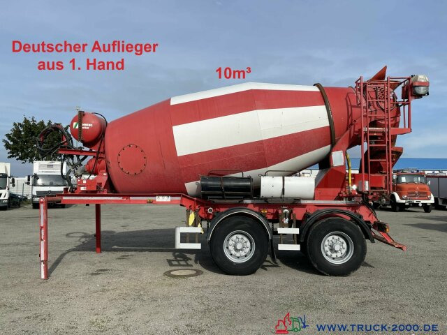 Stetter AM 10m³ FHAC Betonmischer/Concrete Mixer - Betona maisītājs puspiekabe: foto 1 Stetter AM 10m³ FHAC Betonmischer/Concrete Mixer - Betona maisītājs puspiekabe: foto 1