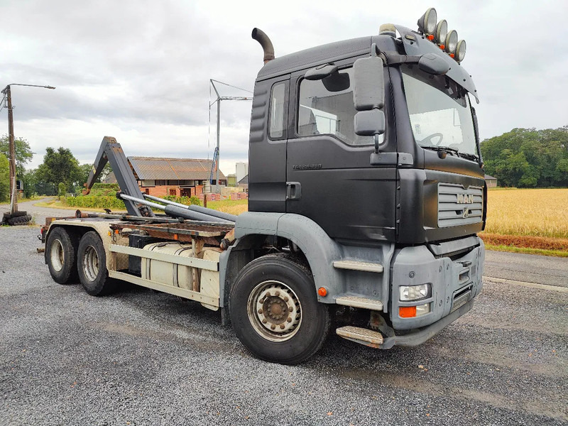 MAN TGA 26.350 6x4 Container AJK Euronorm 3 - Pacēlājs ar āķi: foto 1 MAN TGA 26.350 6x4 Container AJK Euronorm 3 - Pacēlājs ar āķi: foto 1