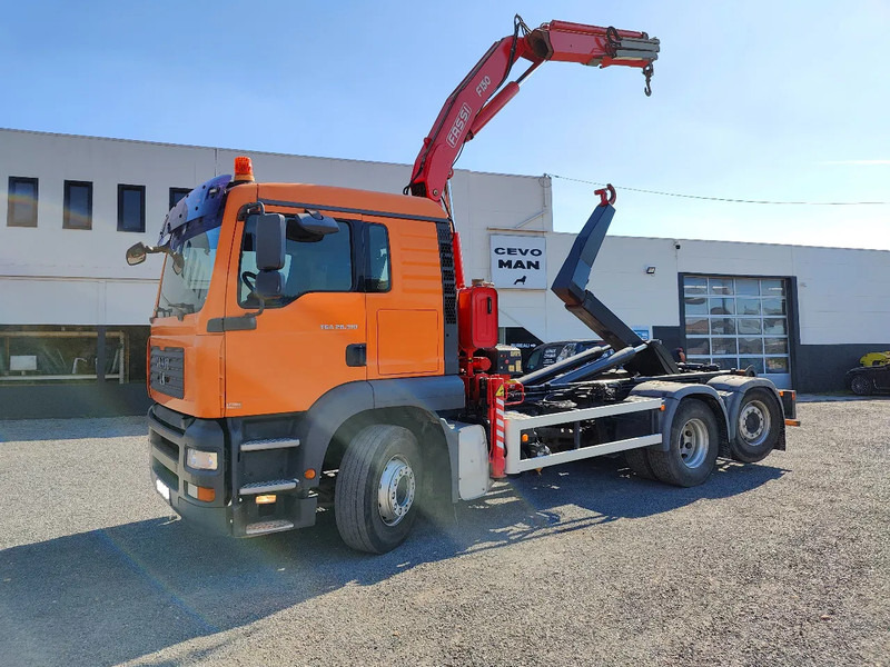 MAN TGA 28.310 Container / Fassi F130 - Pacēlājs ar āķi, Kravas auto ar manipulatoru: foto 4 MAN TGA 28.310 Container / Fassi F130 - Pacēlājs ar āķi, Kravas auto ar manipulatoru: foto 4