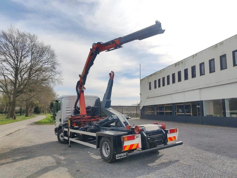 MAN TGL 12.250 Containersysteem met kraan Palfinger PK9001 + Remote - Pacēlājs ar āķi, Kravas auto ar manipulatoru: foto 4 MAN TGL 12.250 Containersysteem met kraan Palfinger PK9001 + Remote - Pacēlājs ar āķi, Kravas auto ar manipulatoru: foto 4