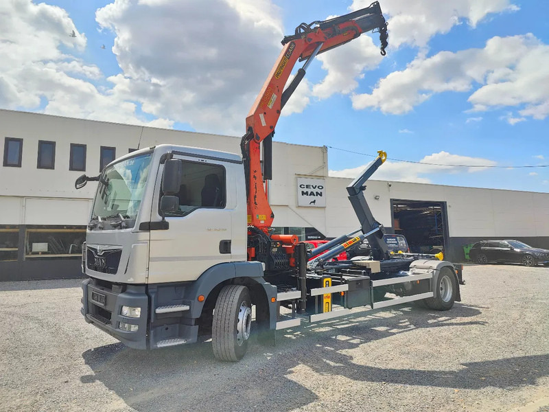 MAN TGM 18.290 4x2 Euro 6 + Crane Palfinger PK15500 - Pacēlājs ar āķi, Kravas auto ar manipulatoru: foto 1 MAN TGM 18.290 4x2 Euro 6 + Crane Palfinger PK15500 - Pacēlājs ar āķi, Kravas auto ar manipulatoru: foto 1