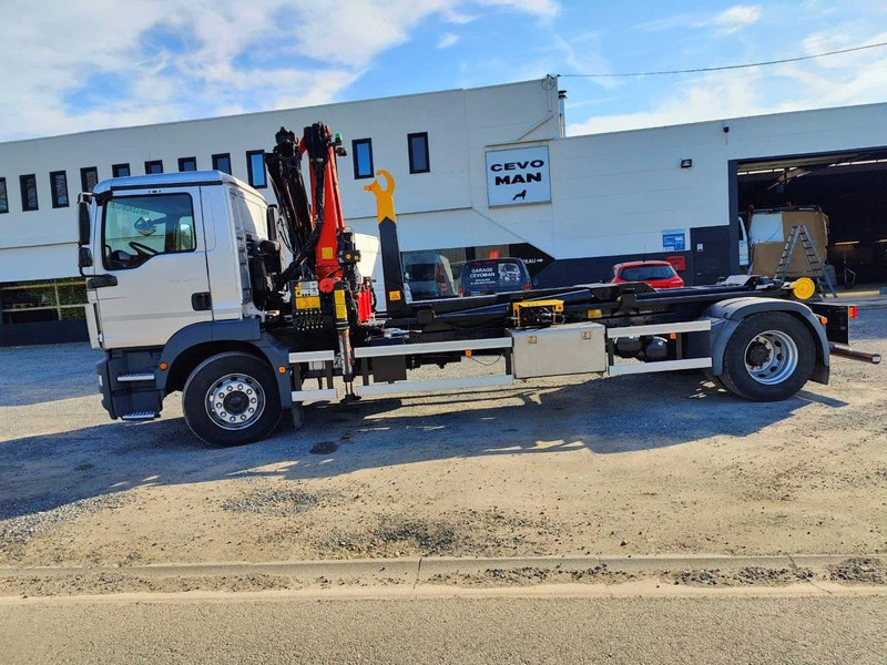 MAN TGM 18.290 Container + Palfinger PK13001 - Pacēlājs ar āķi, Kravas auto ar manipulatoru: foto 4 MAN TGM 18.290 Container + Palfinger PK13001 - Pacēlājs ar āķi, Kravas auto ar manipulatoru: foto 4