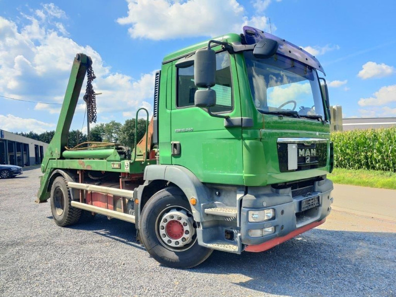 MAN TGM 18.340 Euro5 Afzetsysteem Hyvalift - Būvgružu konteineru vedējs: foto 2 MAN TGM 18.340 Euro5 Afzetsysteem Hyvalift - Būvgružu konteineru vedējs: foto 2